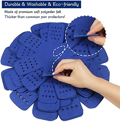 Larger Thicker Pan Protector Set with Stars