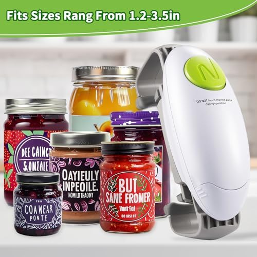 Electric Jar Opener with High Torque One Touch Operation