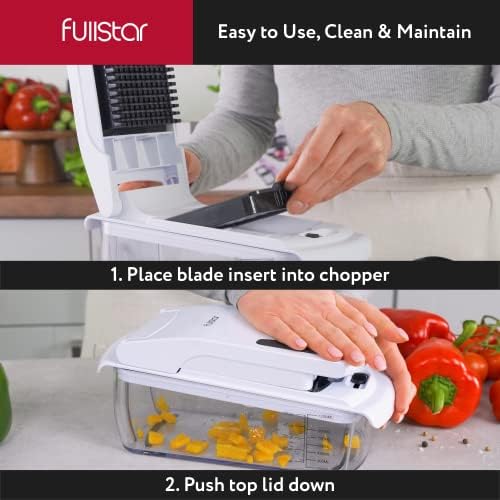 Fullstar 8-in-1 Kitchen Chopper Premium Vegetable Slicer