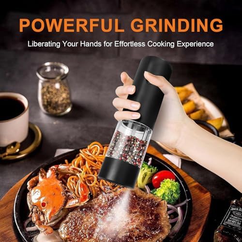 JIDSPWLS Electric Pepper Grinder