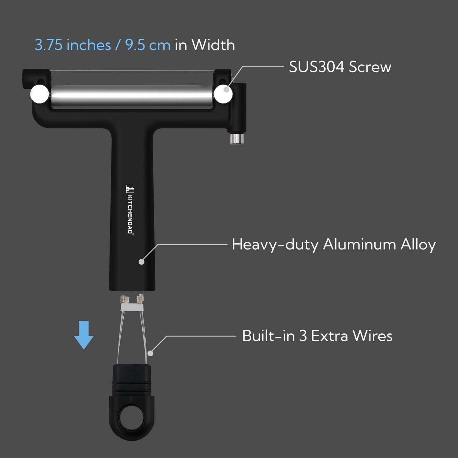 Adjustable Wire Cheese Slicer