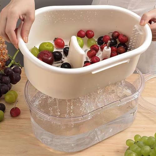 Fruit Cleaner Spinner Effortless Effective