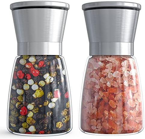 Ebaco Salt Pepper Grinder Set 2 Pack