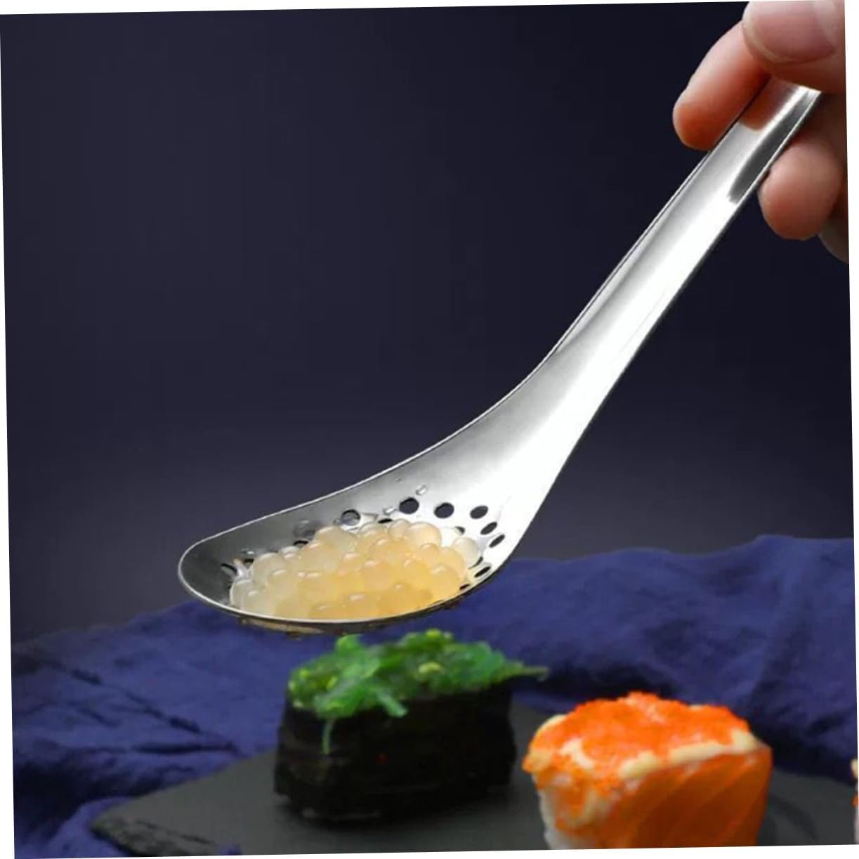 Stainless Steel Colander Scoop for Kitchen Pro