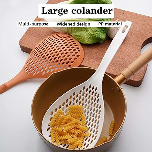 High-Quality 2-Piece Strainer Scoop for Kitchen Heat-Resistant Durable