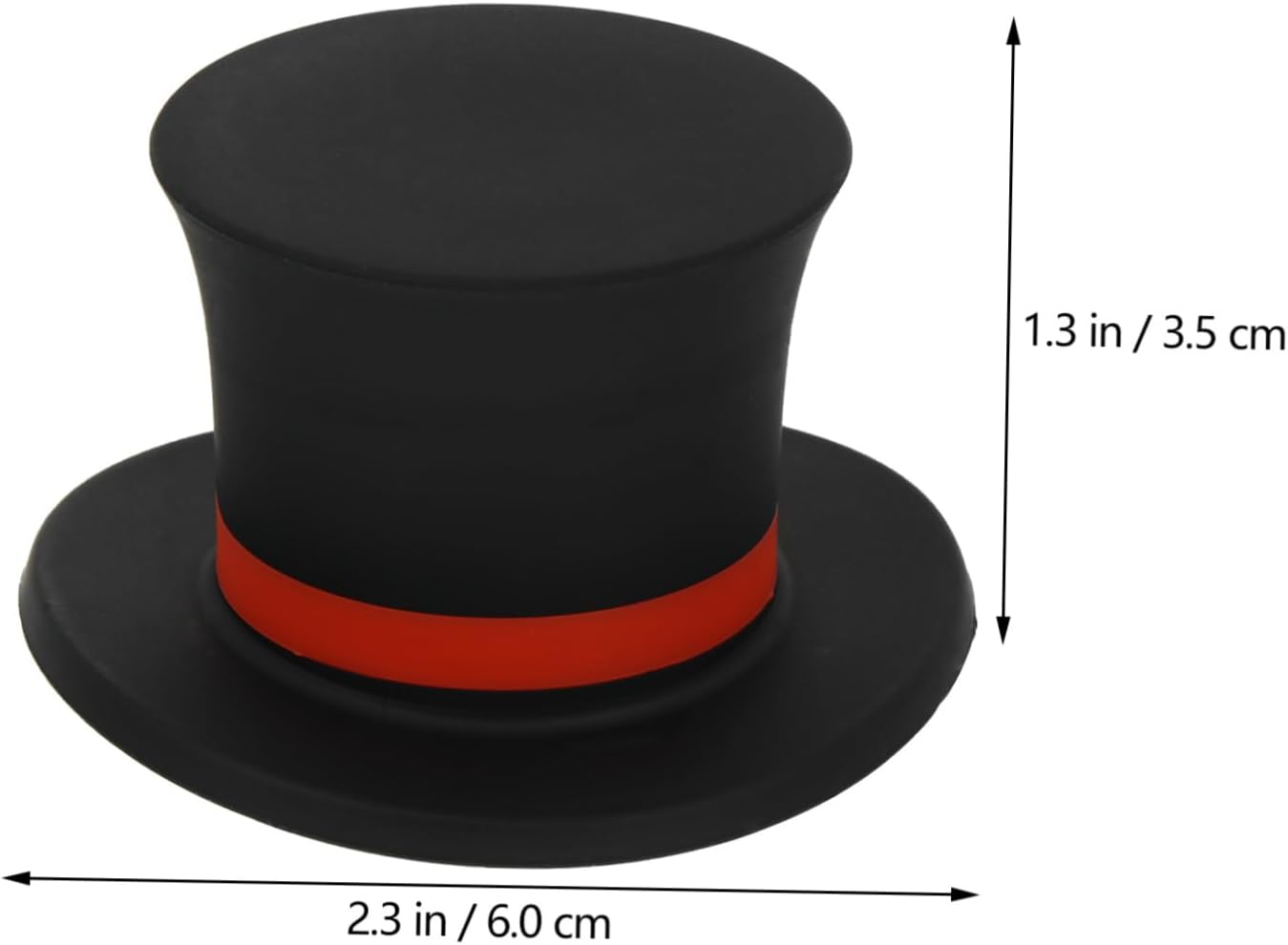 FUNOMOCYA 2pcs Hat Shape Wine Stoppers