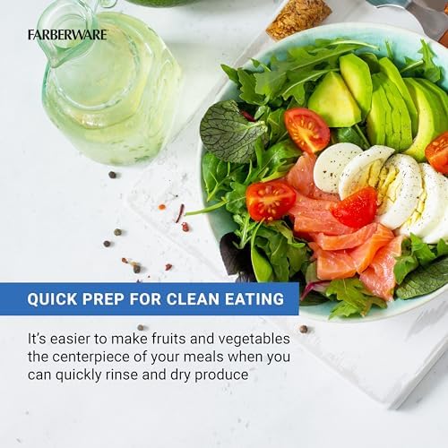 Pro Pump Salad Spinner with Bowl and Colander