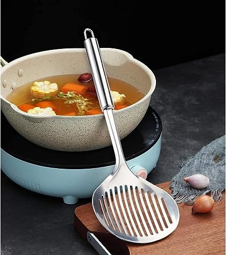 Durable Stainless Steel Skimmer Strainer Spoon Set Easy to Clean and dishwasher Safe