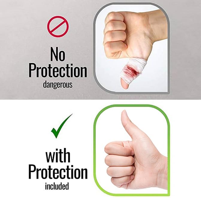 Jupswan Finger Guards for Kitchen Safety 4 Pack