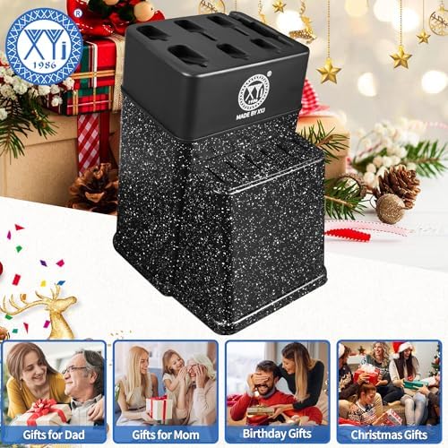 XYJ Knife BlockMove Your Kitchen clutter with this Multi-Purpose Holder Stand