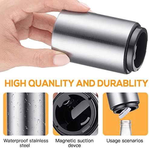 Premium Stainless Steel Automatic Beer Bottle Opener