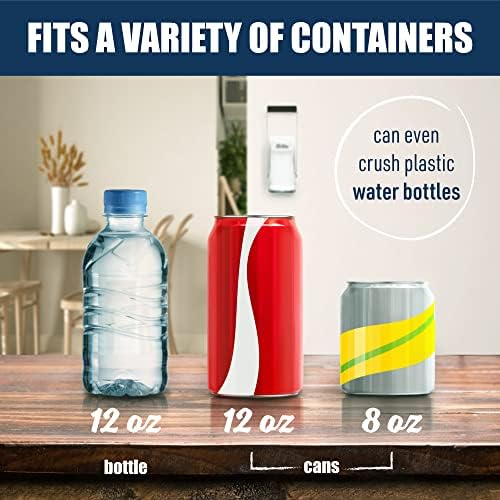 Mckay 12 Oz Metal Can Crusher - Wall Mounted