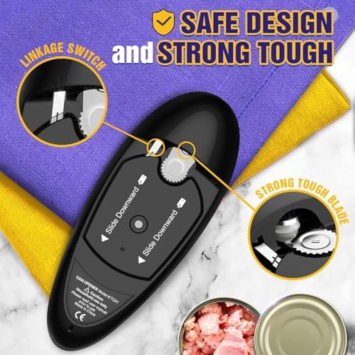 One Touch Electric Can Opener for Seniors with Arthritis