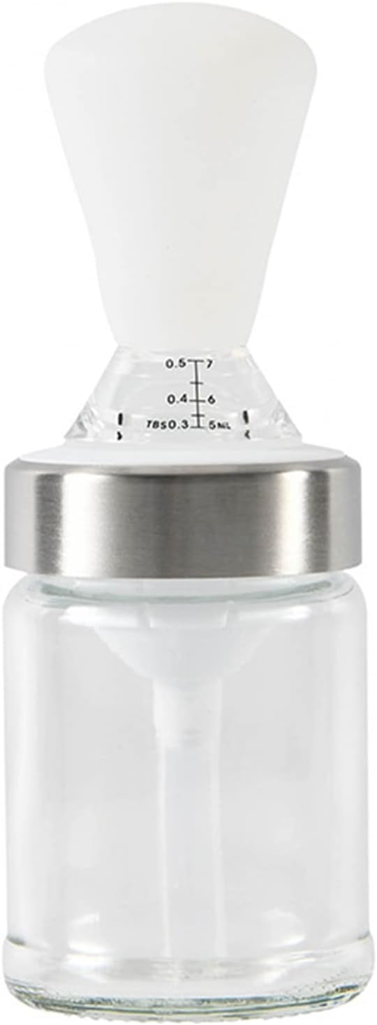 VolksRose Glass Oil Bottle with Silicone Oil Brush 160ml Easy Dispenser BBQdetector