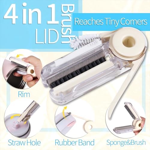 Access Care 8-Piece Bottle Straw Cleaner Kit for Stanley Yeti SLM