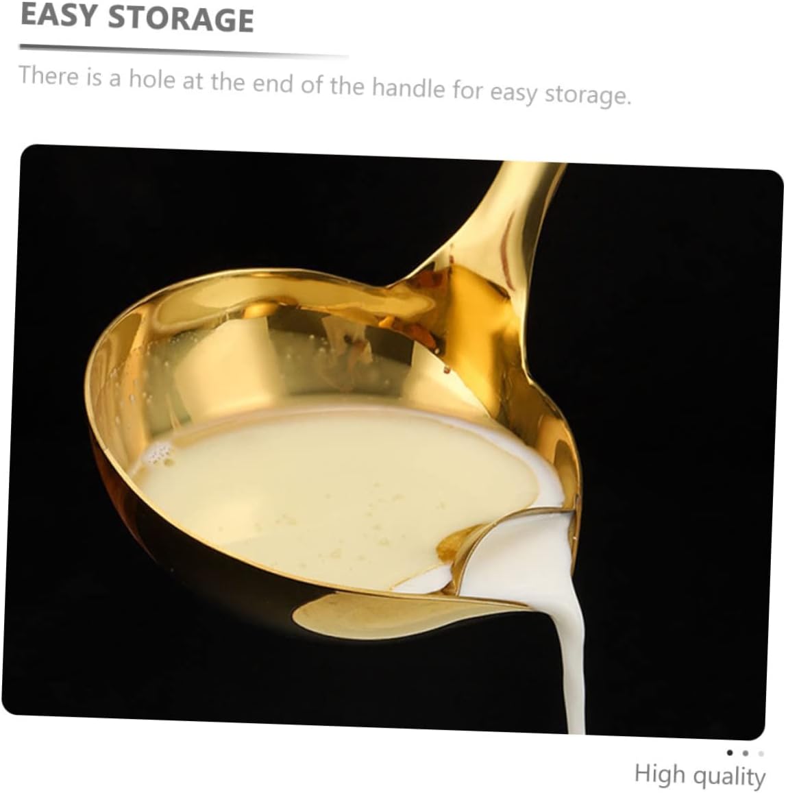 BESPORTBLE 1pc Stainless Steel Soup Ladle Fat Separator