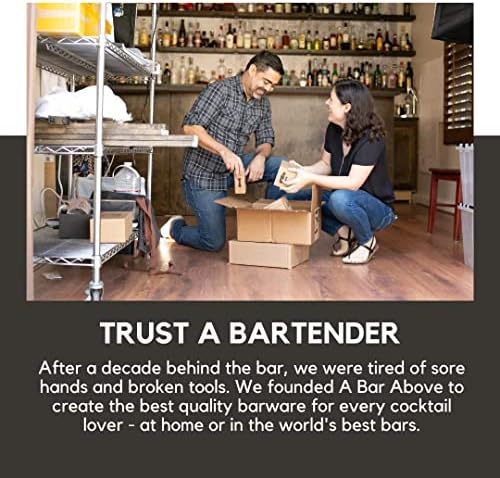 A Bar Above Professional Bartender Julep Strainer