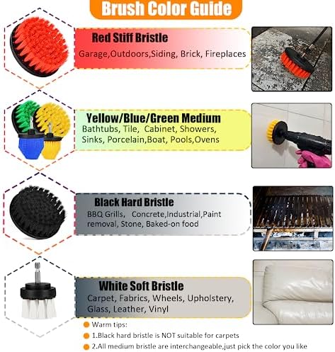 30-Piece Drill Cleaning Attachment Set