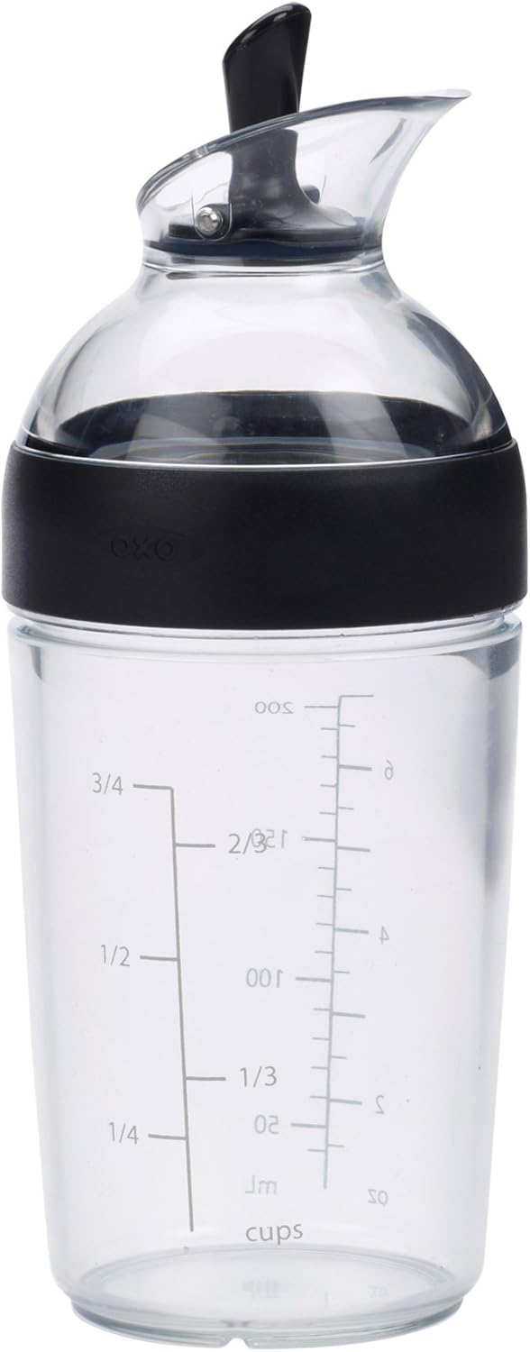 OXO Good Grips Multi-Purpose Kitchen Essential - Salad Dressing Shaker Leakproof Squeeze Bottle