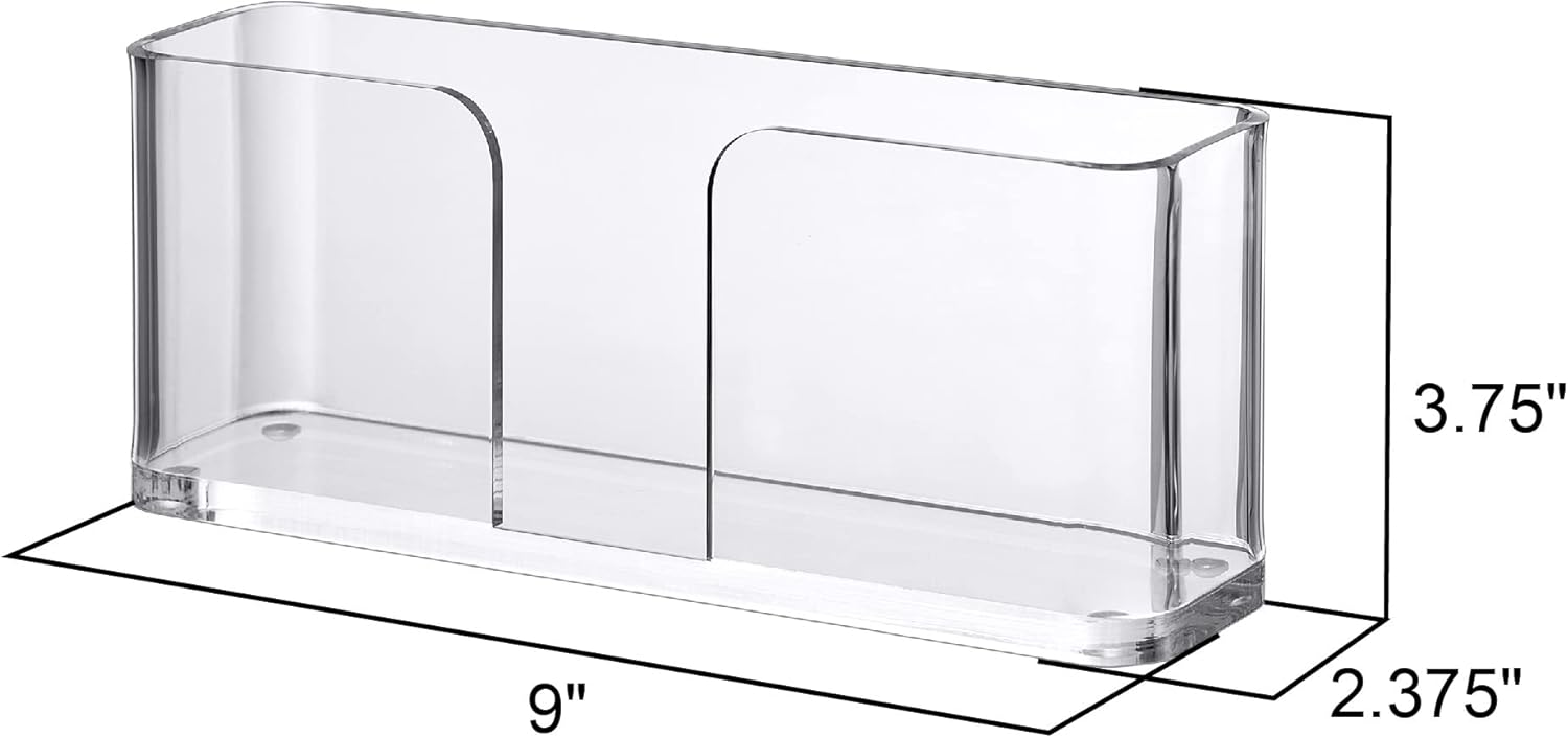 Amazing Abby Acrylic Guest Towel Holder 85x45