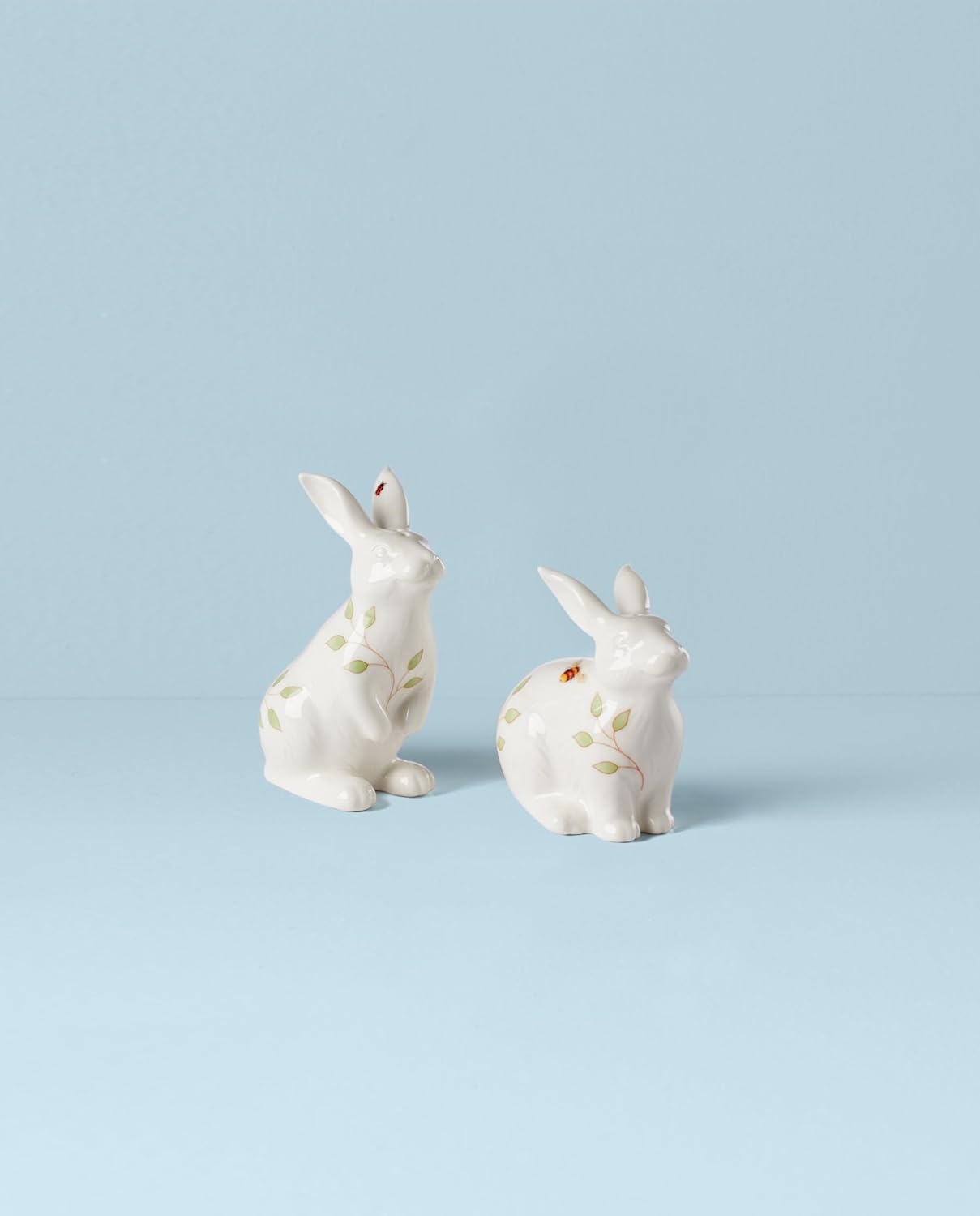 Durable Adorable Buttery Meadow Bunny Salt Pepper Set