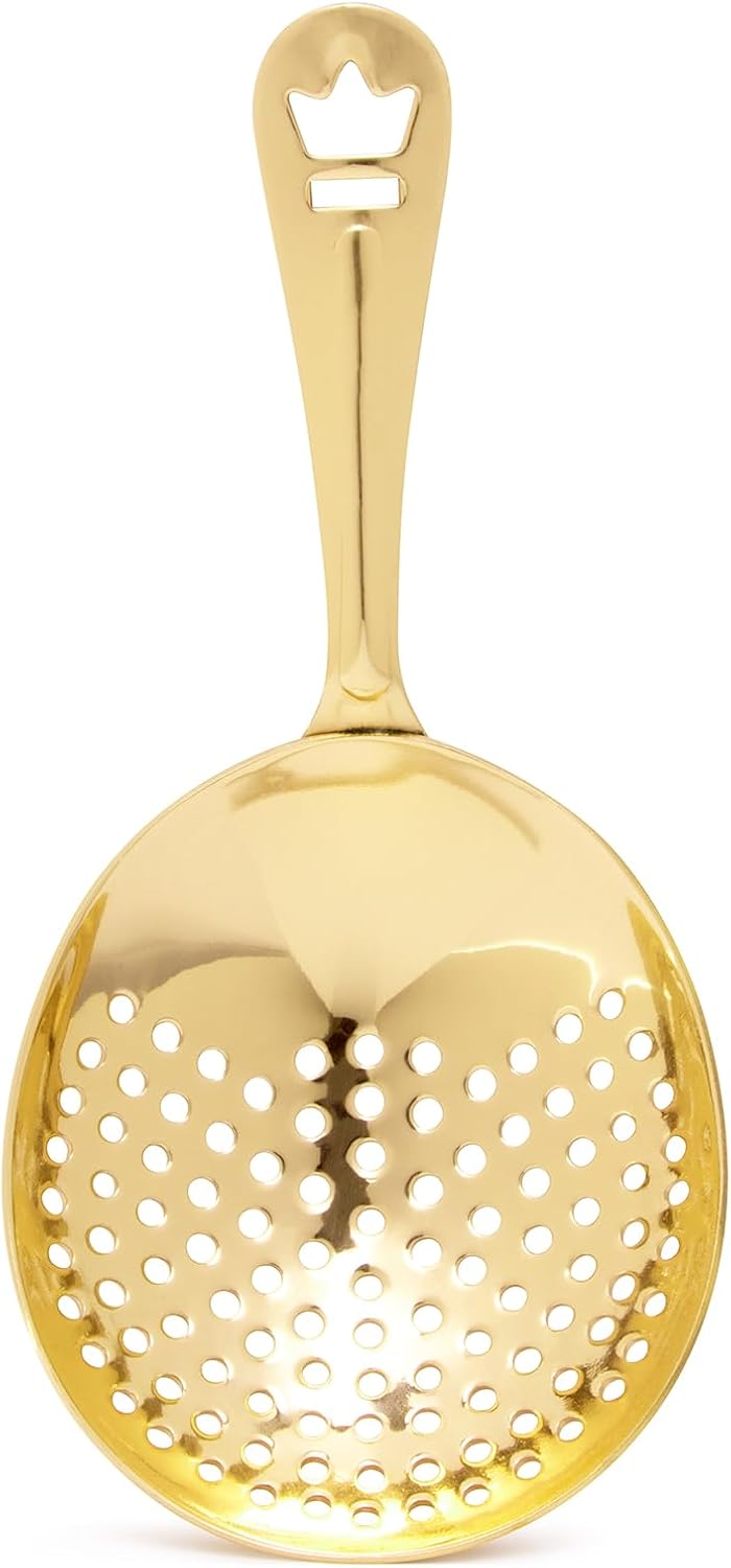 Premium Julep Strainer Gold