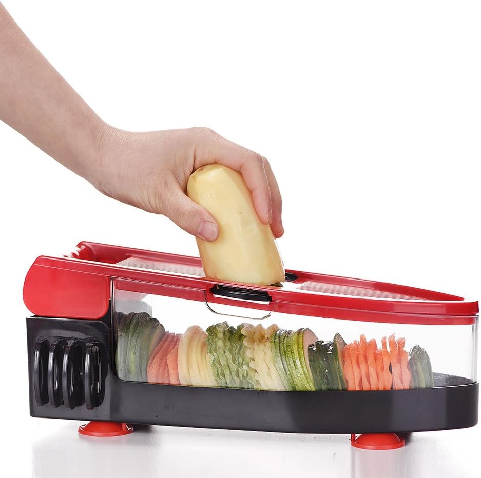 Professional Sliced Vegetables with 5 Blades
