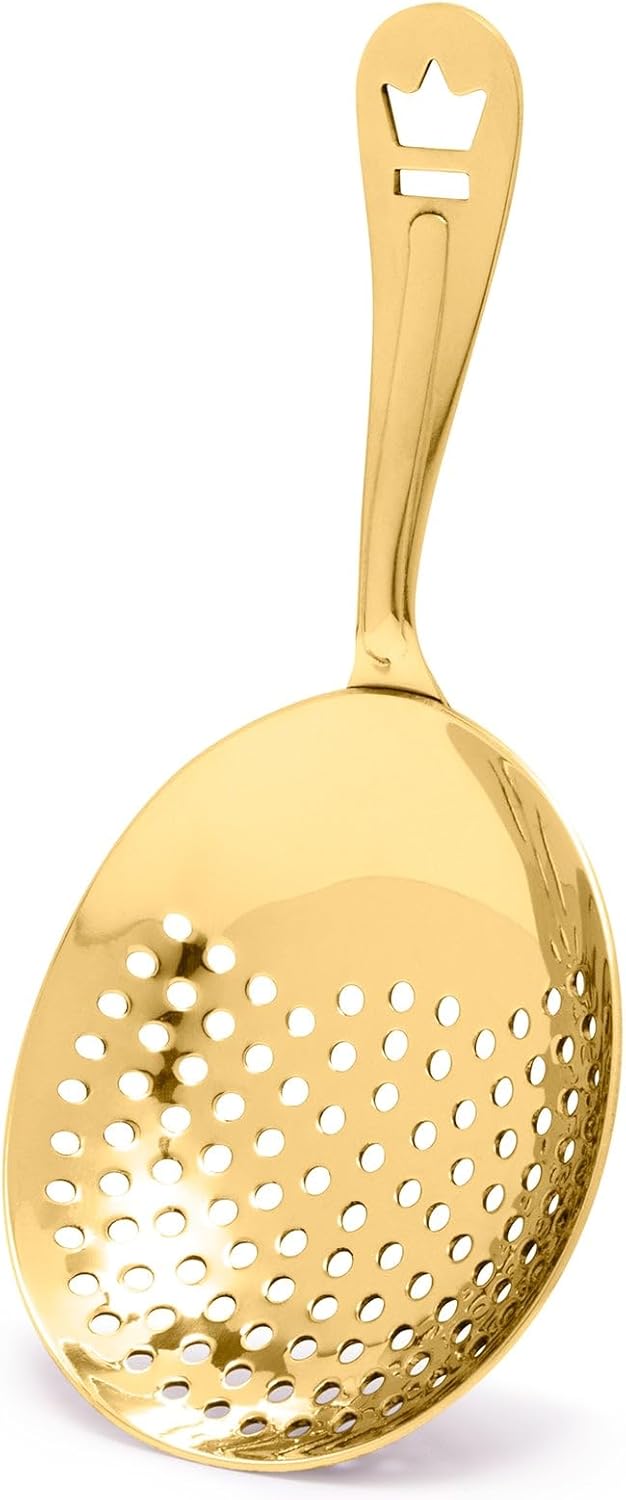 Premium Julep Strainer Gold
