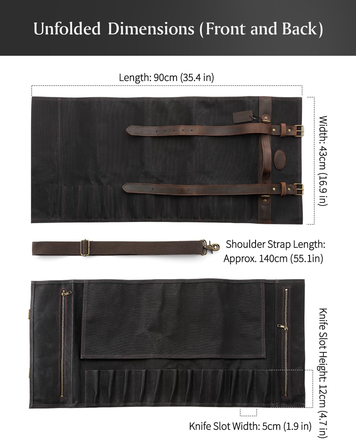 Professional Chef Knives Organized Lasting Quality Stylish Design