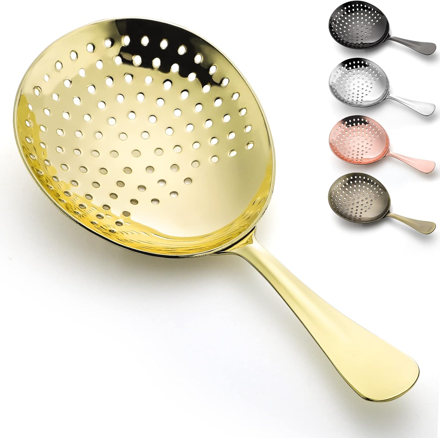Stainless Steel Cocktail Strainer Durable Ergonomic