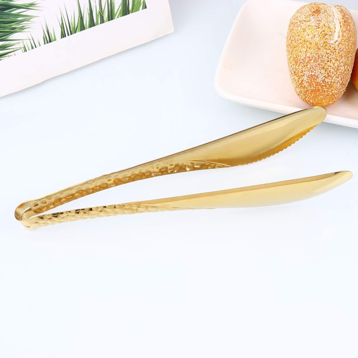 Adjustable Bread Tongs for Slicing and Clipping
