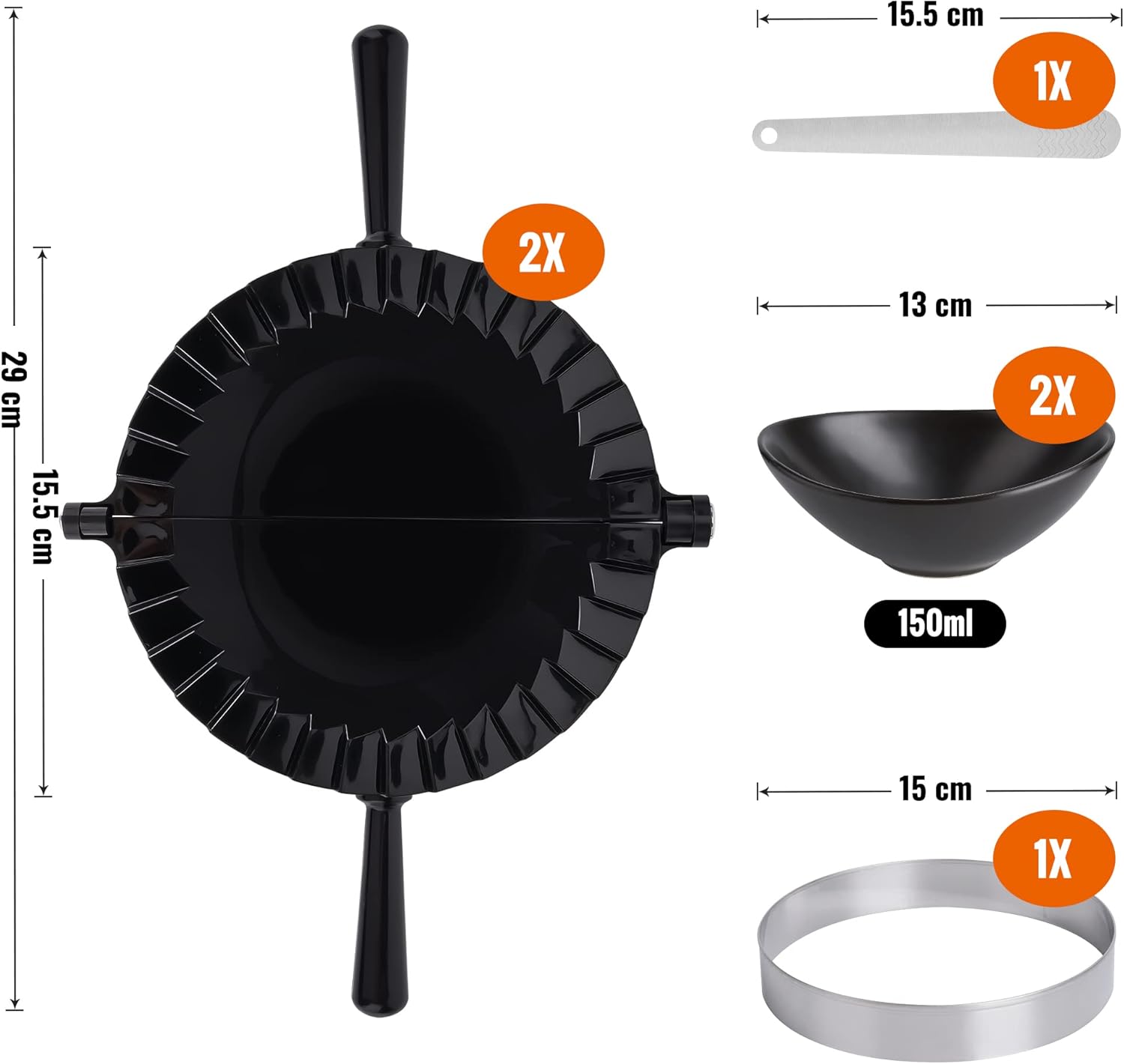 Tortillada Large Empanada Maker Set