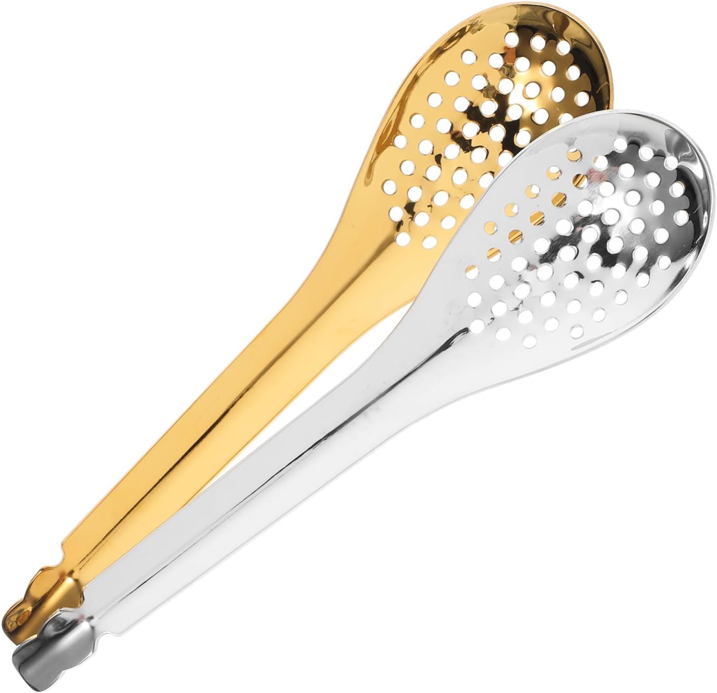 BrightFUFU x2 Caviar Slotted Serving Spoons