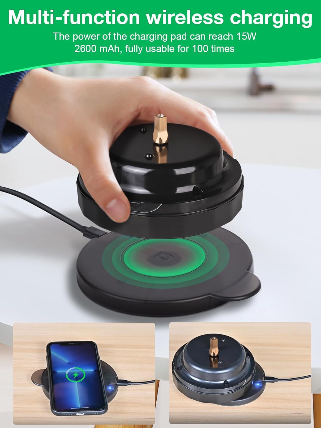 Fast Powerful Electric Salad Spinner