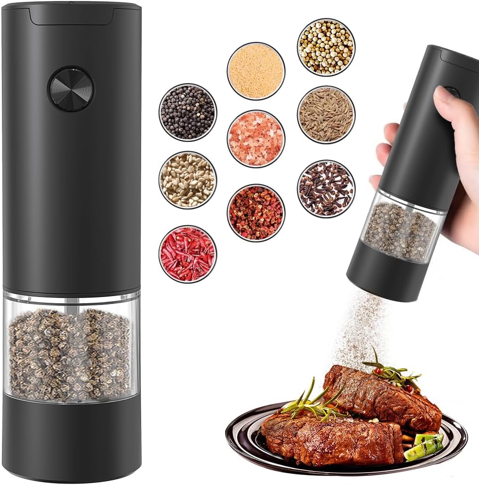 JIDSPWLS Electric Pepper Grinder