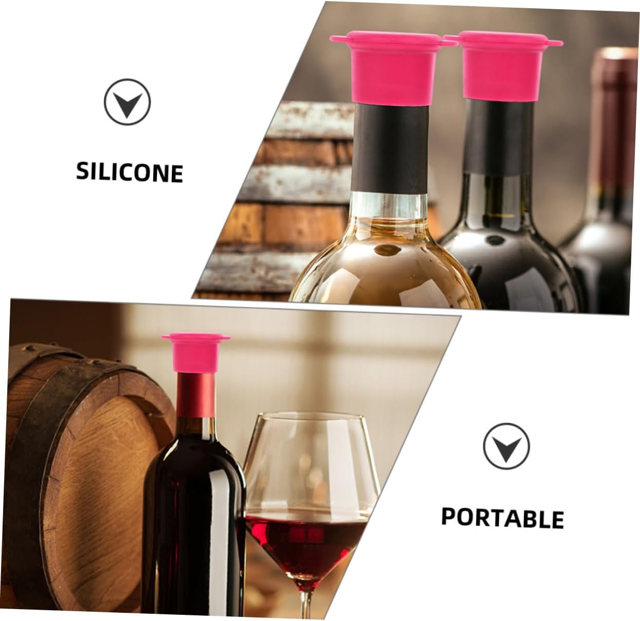 DECHOUS Airtight Bottle Sealer 2-Pack