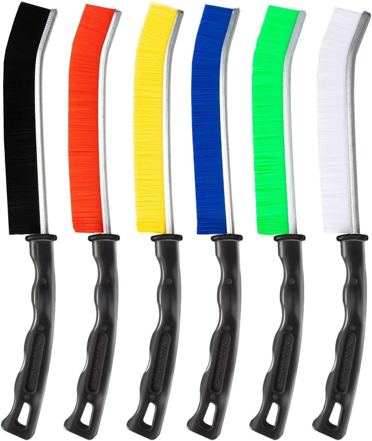 6Pcs Multifunctional Corner Cleaning Brush Kitchen Bathroom Grout Brush