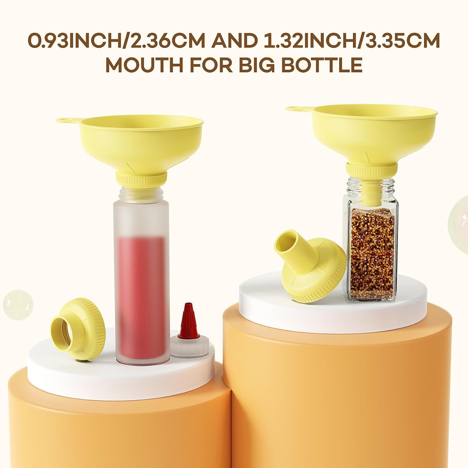 Wide Mouth Versatile Funnel Set