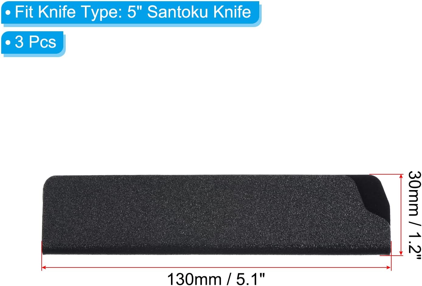PATIKIL ABS Knife Cover Sleeves