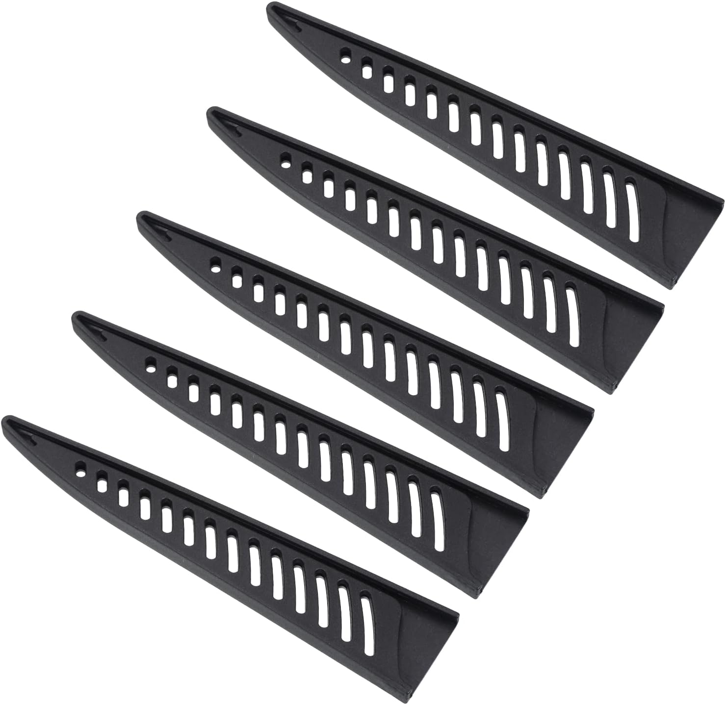 PATIKIL 5-Piece PP Safety Knife Covers for 6 Boning Knives Black