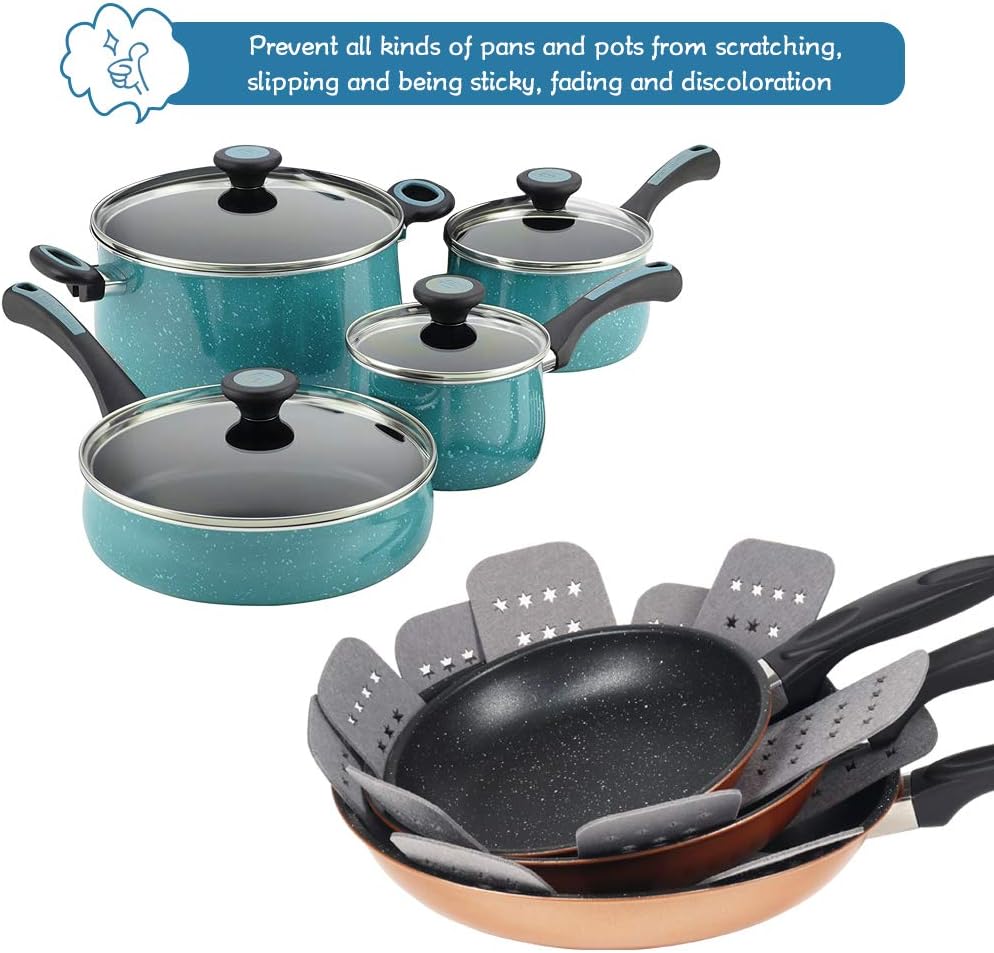 BYKITCHEN Pan Pot Protectors Set of 12 3 Sizes