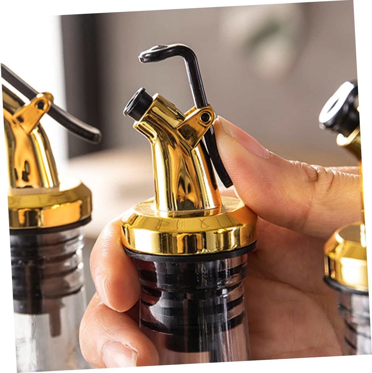 Zerodeko 12-Piece Oil Bottle Nozzle Kit