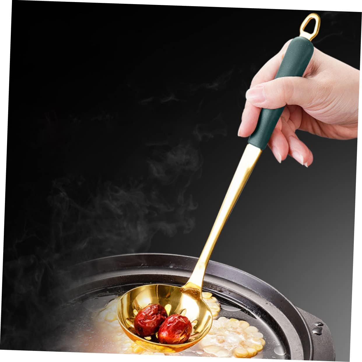 2-Piece Stainless Steel Hot Pot Spoon Colander