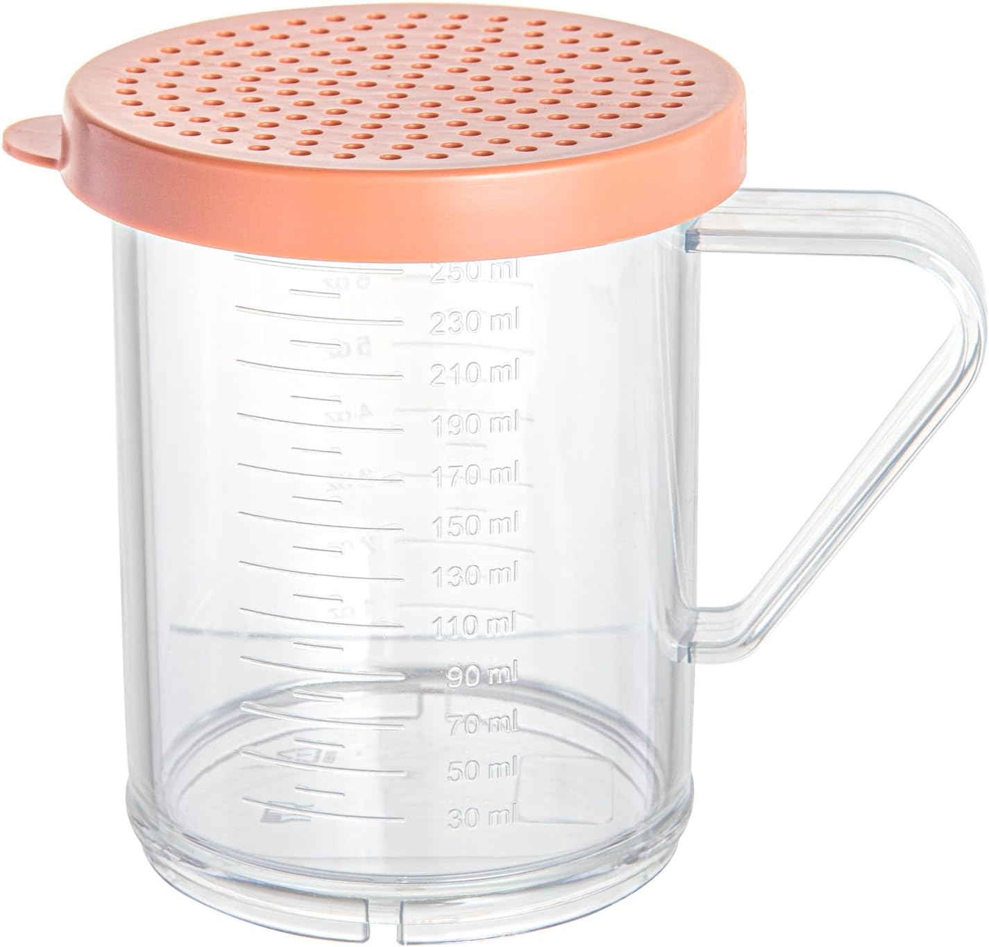 10 oz Clear Plastic Spice Shaker