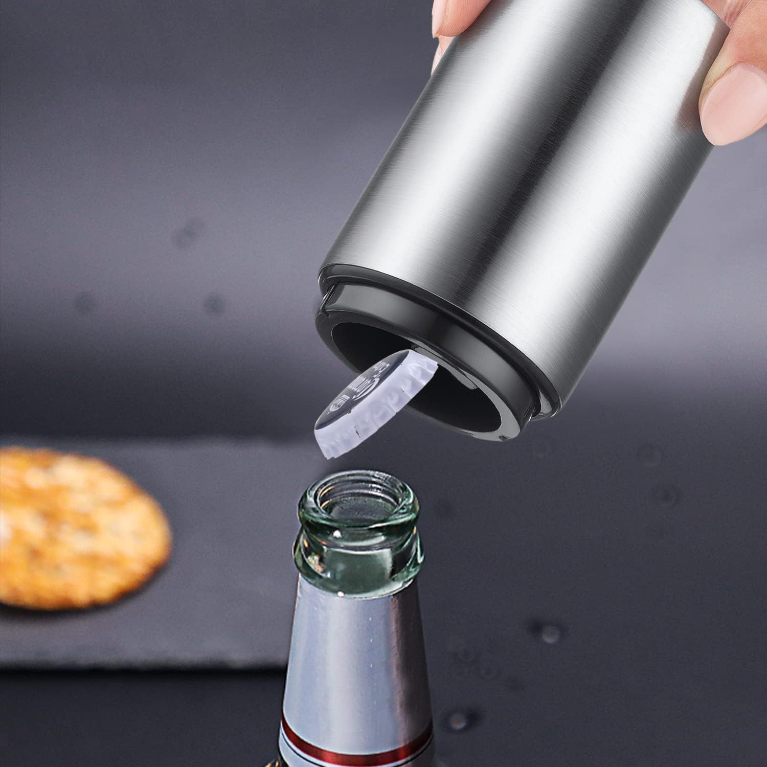 Premium Stainless Steel Automatic Beer Bottle Opener
