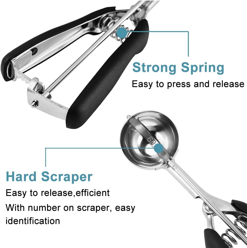 HOMURE H Cookie Scoop Set