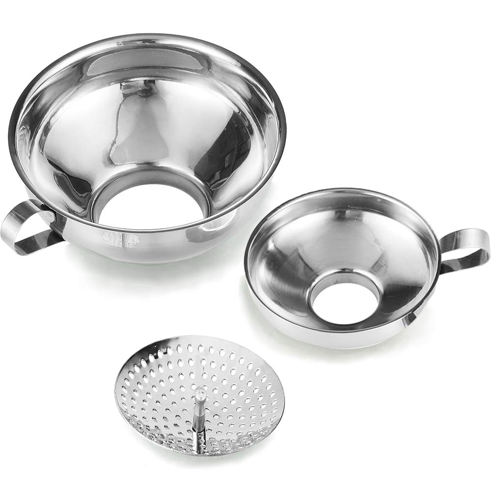 Delove Canning Set with Strainer for Mason Jars