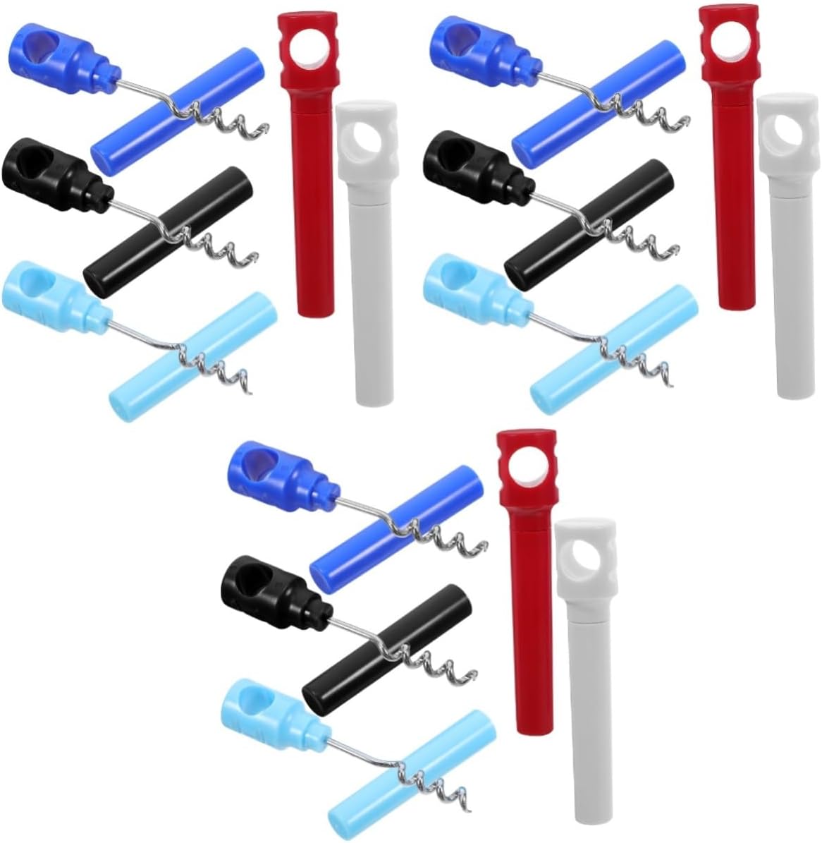 VOSAREA 3 Sets Wine Beer Opener with Corkscrew