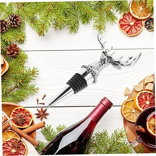 Elegant Deer Head Wine Bottle Stopper