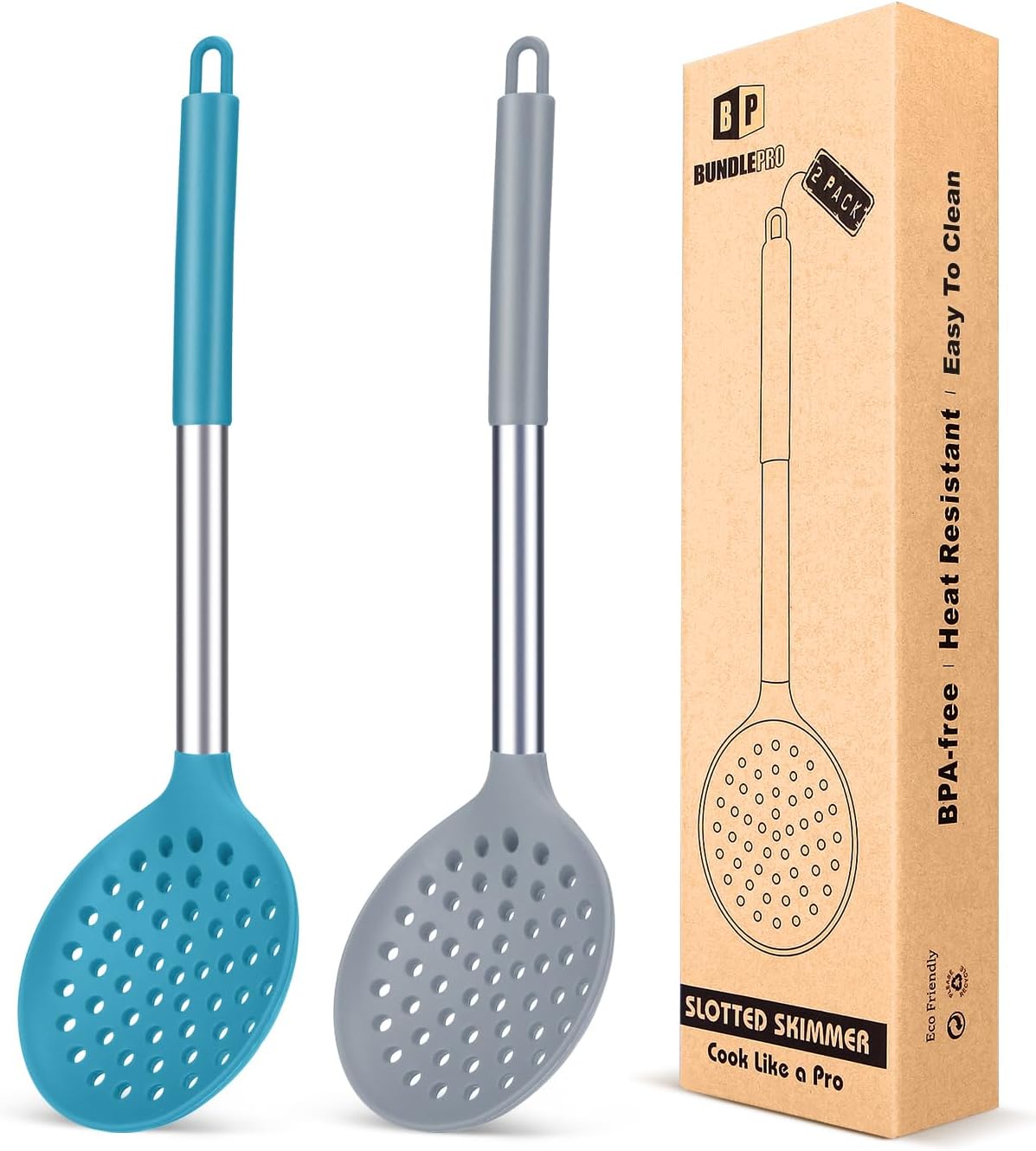 High Heat Resistant Kitchen Ladle Strainer Set